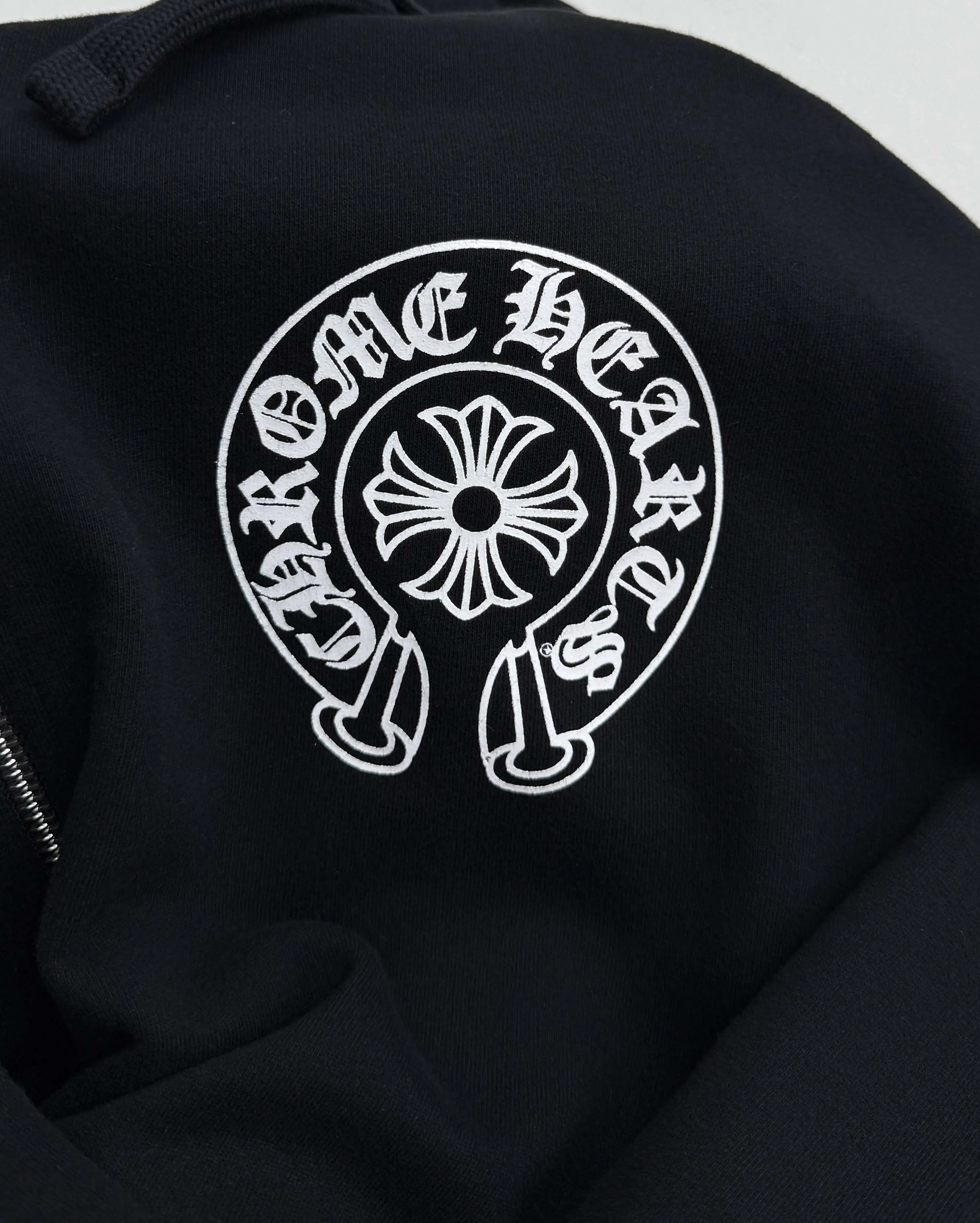 P500 Chrome Hearts Chrome Hearts Sanskrit Printed Zipper Sweatshirt S/M/L/XL